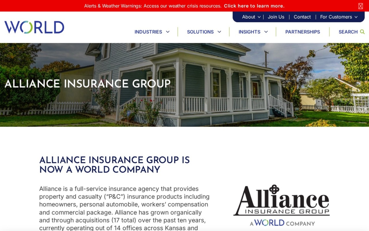 Alliance Insurance Group, A Division of World Insurance Associates LLC
