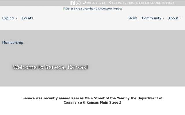 Seneca Area Chamber and Downtown Impact