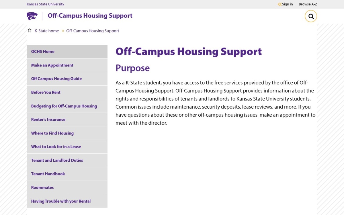 K-State Office of Student Support and Accountability