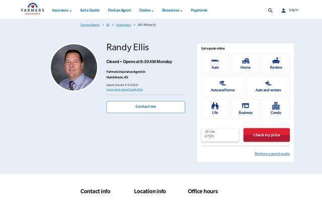 Farmers Insurance - Randy Ellis