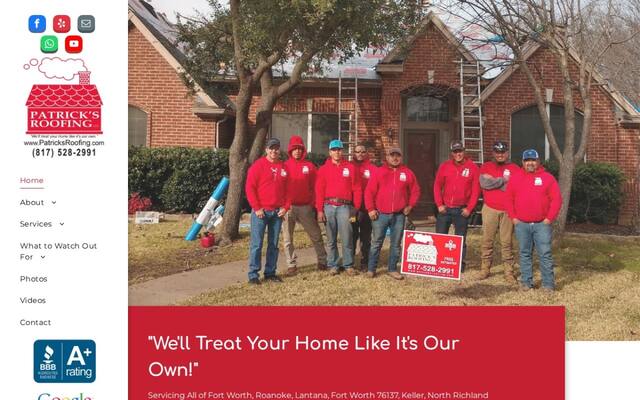 Patrick's Roofing