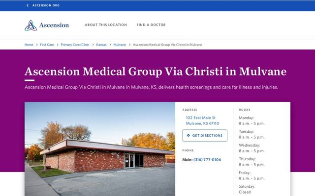 Ascension Medical Group Via Christi in Mulvane