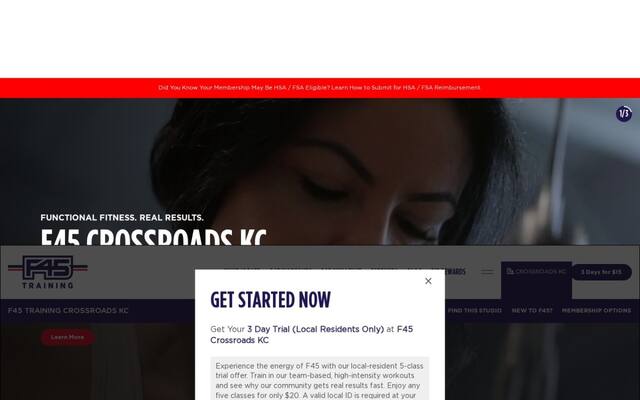 F45 Training Crossroads
