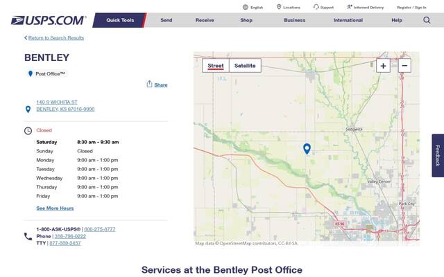 Bentley Post Office