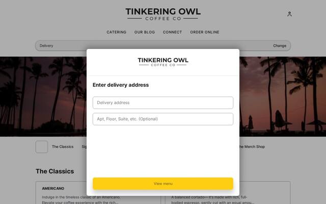 Tinkering Owl Coffee Co.