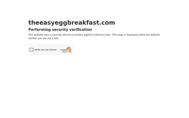 The Easy Egg Breakfast & Lunch