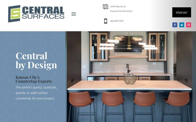 Central Surfaces