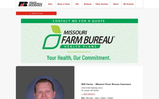 Will Carter - Missouri Farm Bureau Insurance