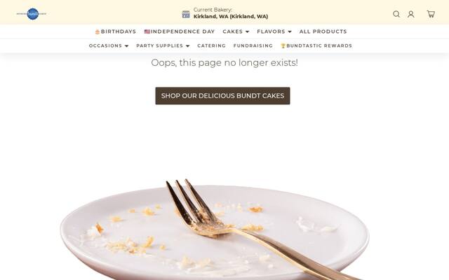 Nothing Bundt Cakes