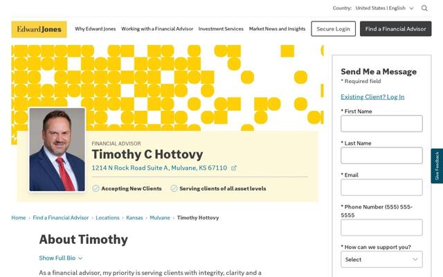 Timothy C Hottovy