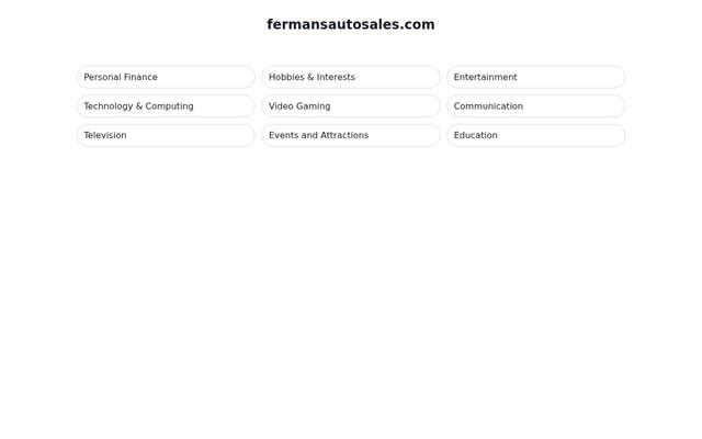 Ferman's Auto Sales