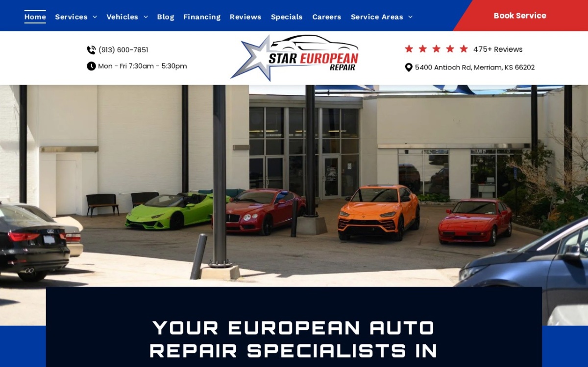 Star European Repair