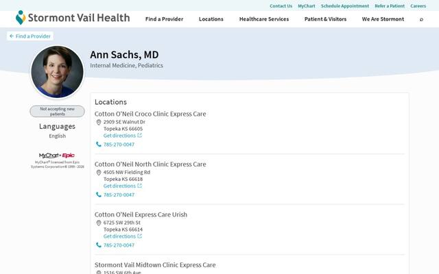 Ann Sachs, MD
