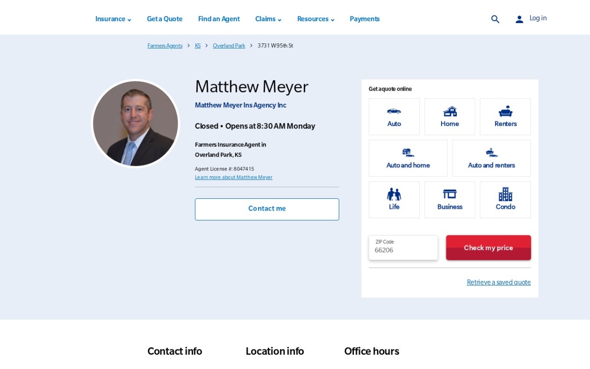 Farmers Insurance - Matthew Meyer