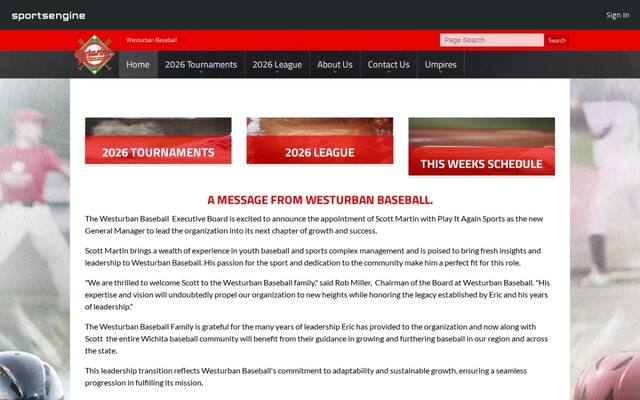 Westurban Baseball