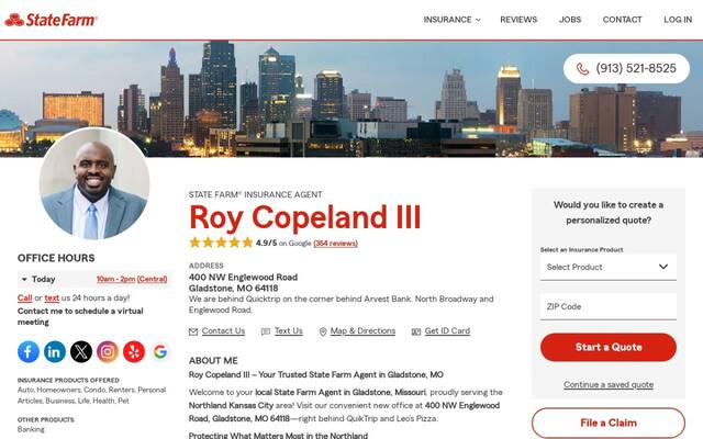 Roy Copeland III - State Farm Insurance Agent
