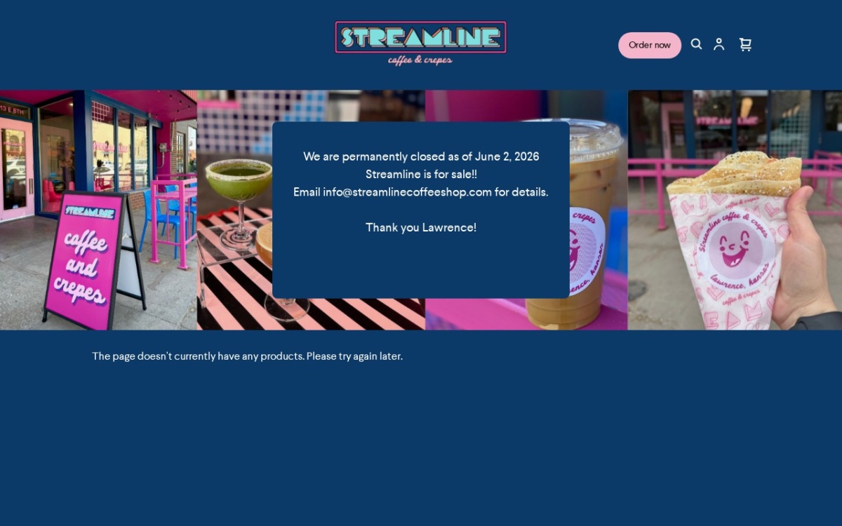 Streamline Coffee & Crepes