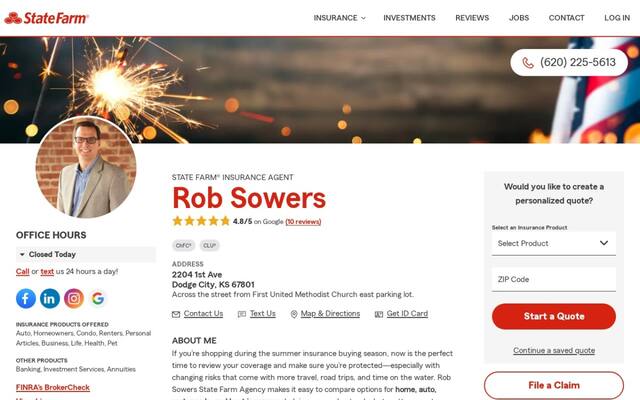 Rob Sowers - State Farm