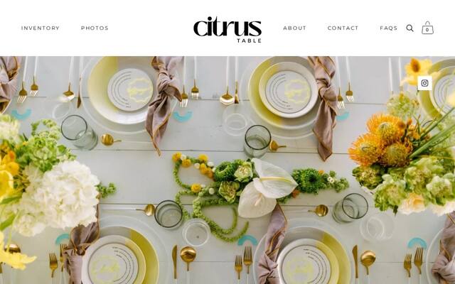 Citrus Table