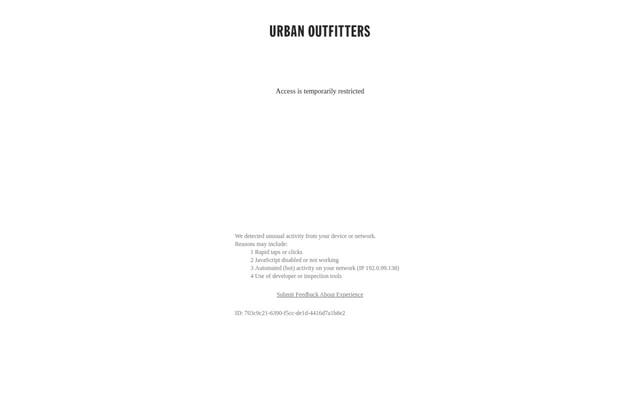 Urban Outfitters