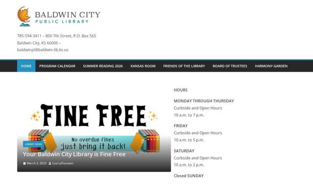 Baldwin City Library