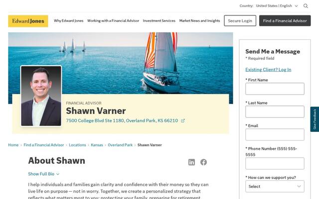 Edward Jones - Financial Advisor: Shawn M Varner