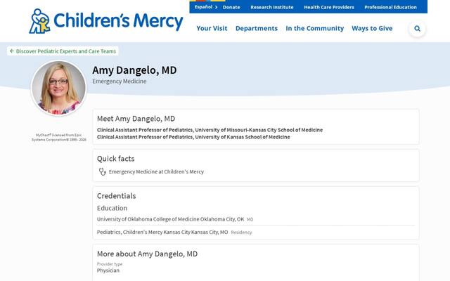 Amy M. D'Angelo MD