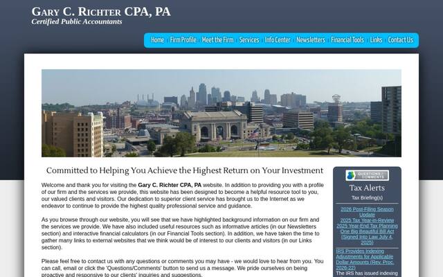 Gary C Richter CPA