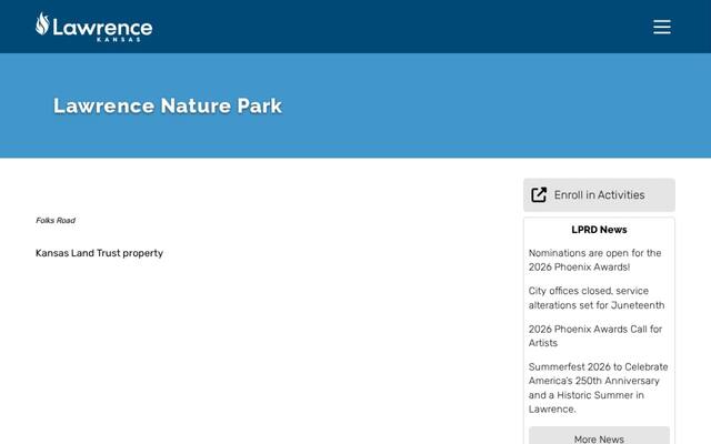 Lawrence Nature Park