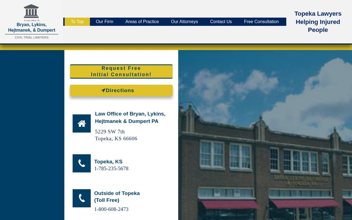 Bryan, Lykins & Hejtmanek Law Firm
