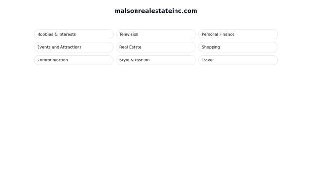 Malson Real Estate Inc.