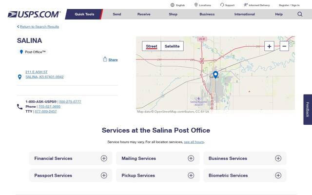 Salina Post Office