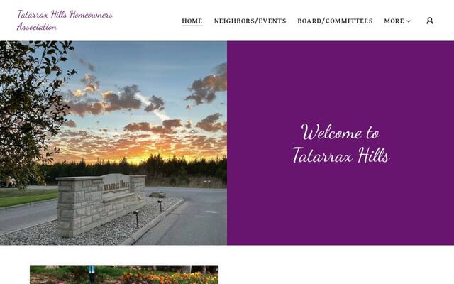 Tatarrax Hills Homeowners Association
