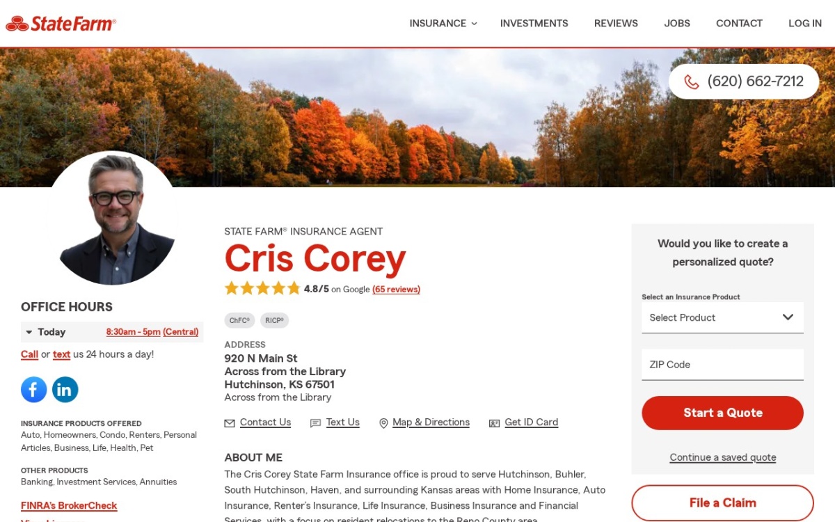 Cris Corey - State Farm Insurance Agent