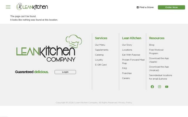 Lean Kitchen