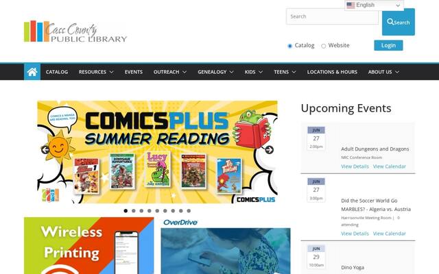 Cass County Public Library - Drexel
