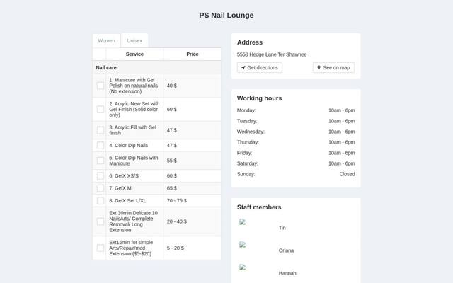 P.S. Nail Lounge