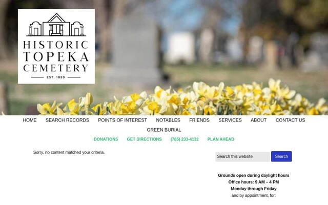 Topeka Cemetery