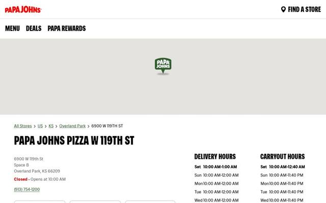 Papa John's Pizza