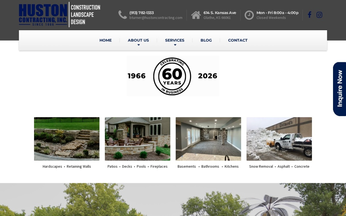 Huston Contracting Landscaping Company