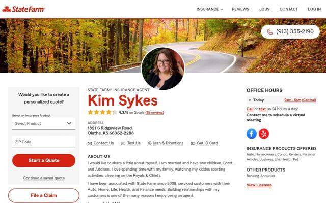 Kim Sykes - State Farm Insurance Agent