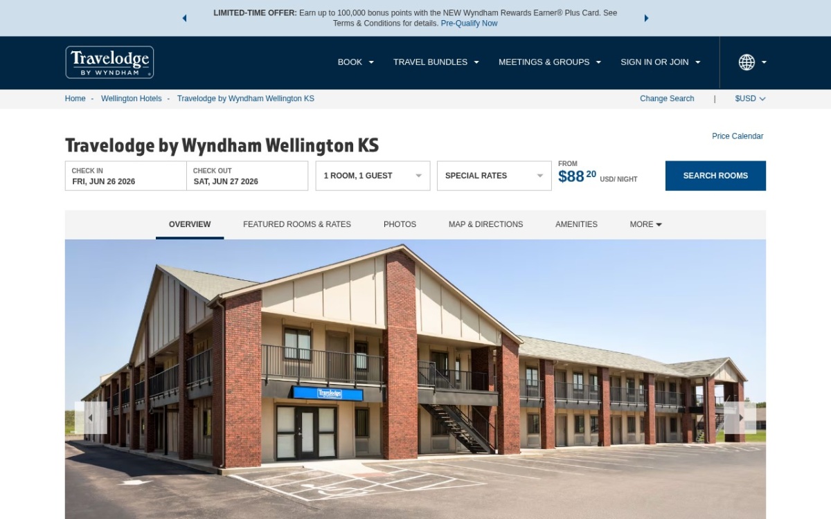 Travelodge Wellington KS