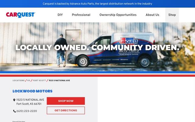 Carquest Auto Parts - Lockwood Motors