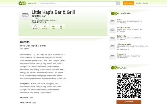 Little Hap's Bar & Grill