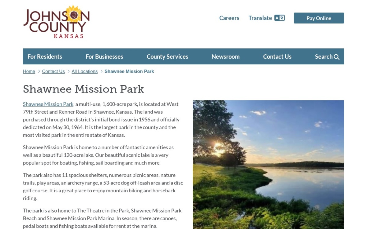 Shawnee Mission State Park
