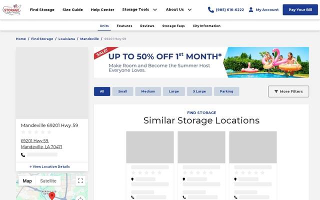 Storage Rentals of America