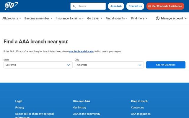 CLOSED: AAA Mission Insurance and Member Services
