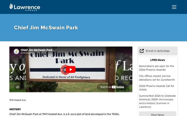 Chief Jim McSwain Park