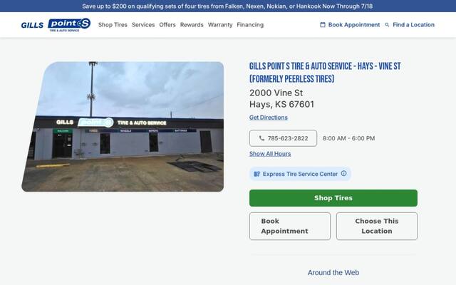Gills Point S Tire & Auto Service