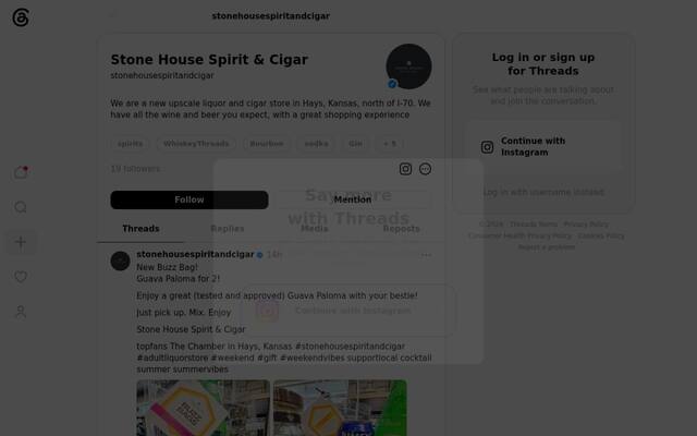 Stone House Spirit & Cigar